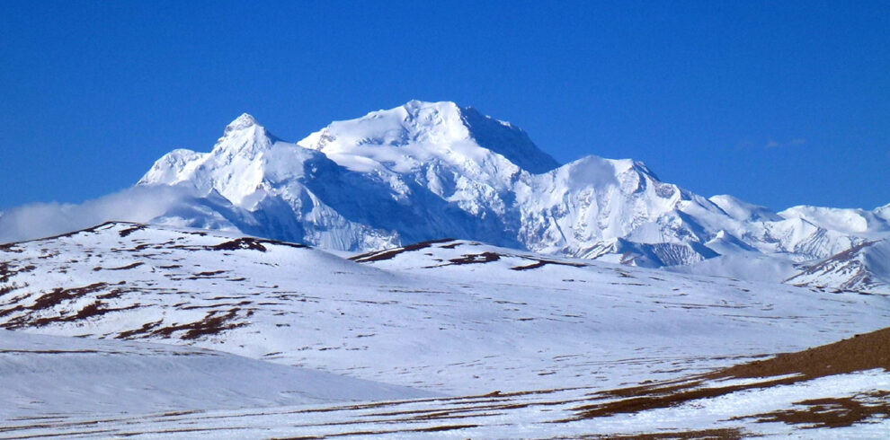 Shishapangma Base Camp Trek — north face view from camp